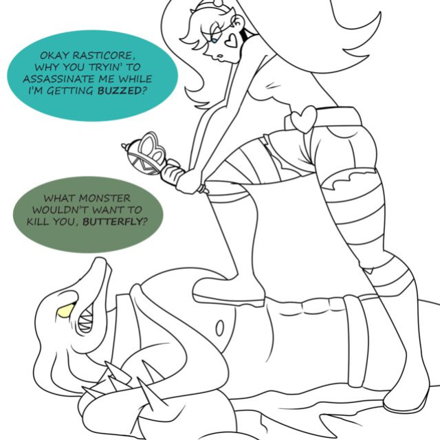 Thicc-verse Star VS The Forces Of Evil (Chillguydraws)