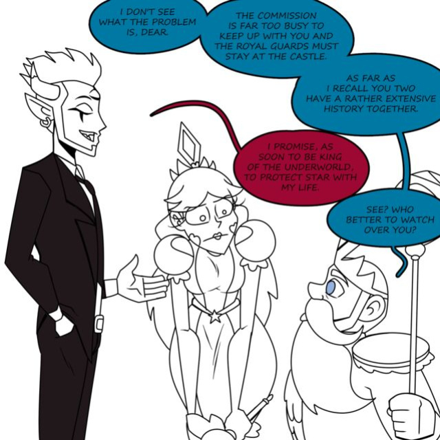 Thicc-verse Star VS The Forces Of Evil (Chillguydraws)