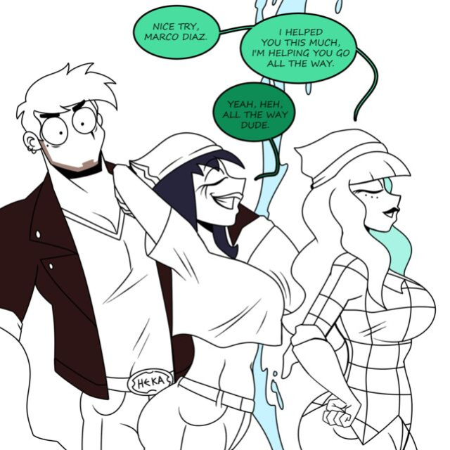 Thicc-verse Star VS The Forces Of Evil (Chillguydraws)