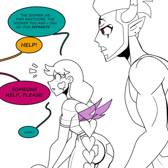 Thicc-verse Star VS The Forces Of Evil (Chillguydraws)