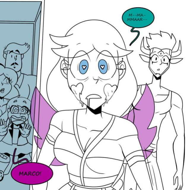 Thicc-verse Star VS The Forces Of Evil (Chillguydraws)