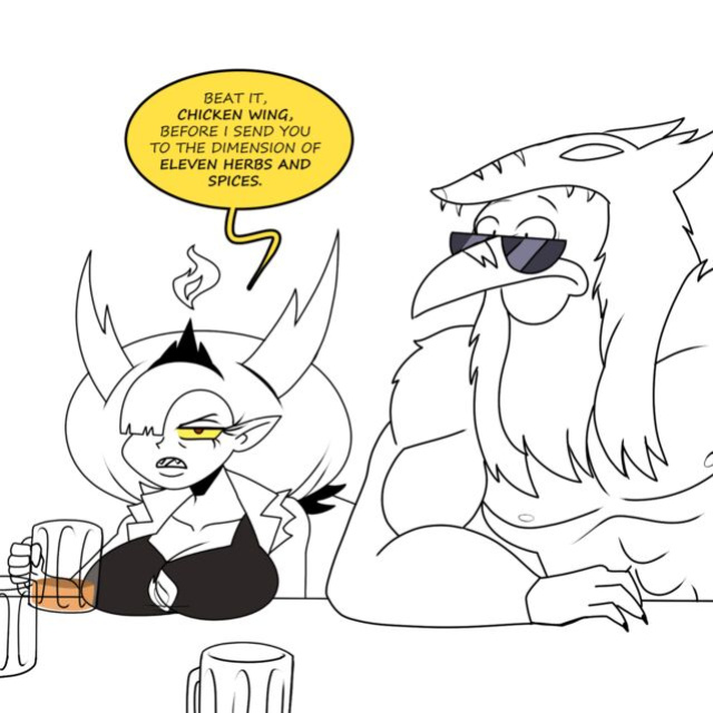 Thicc-verse Star VS The Forces Of Evil (Chillguydraws)