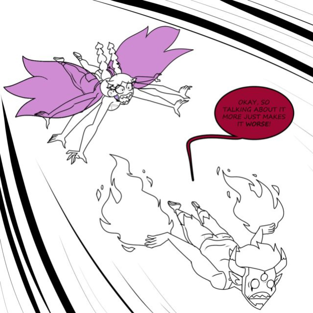 Thicc-verse Star VS The Forces Of Evil (Chillguydraws)