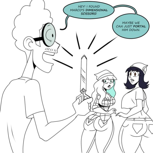 Thicc-verse Star VS The Forces Of Evil (Chillguydraws)