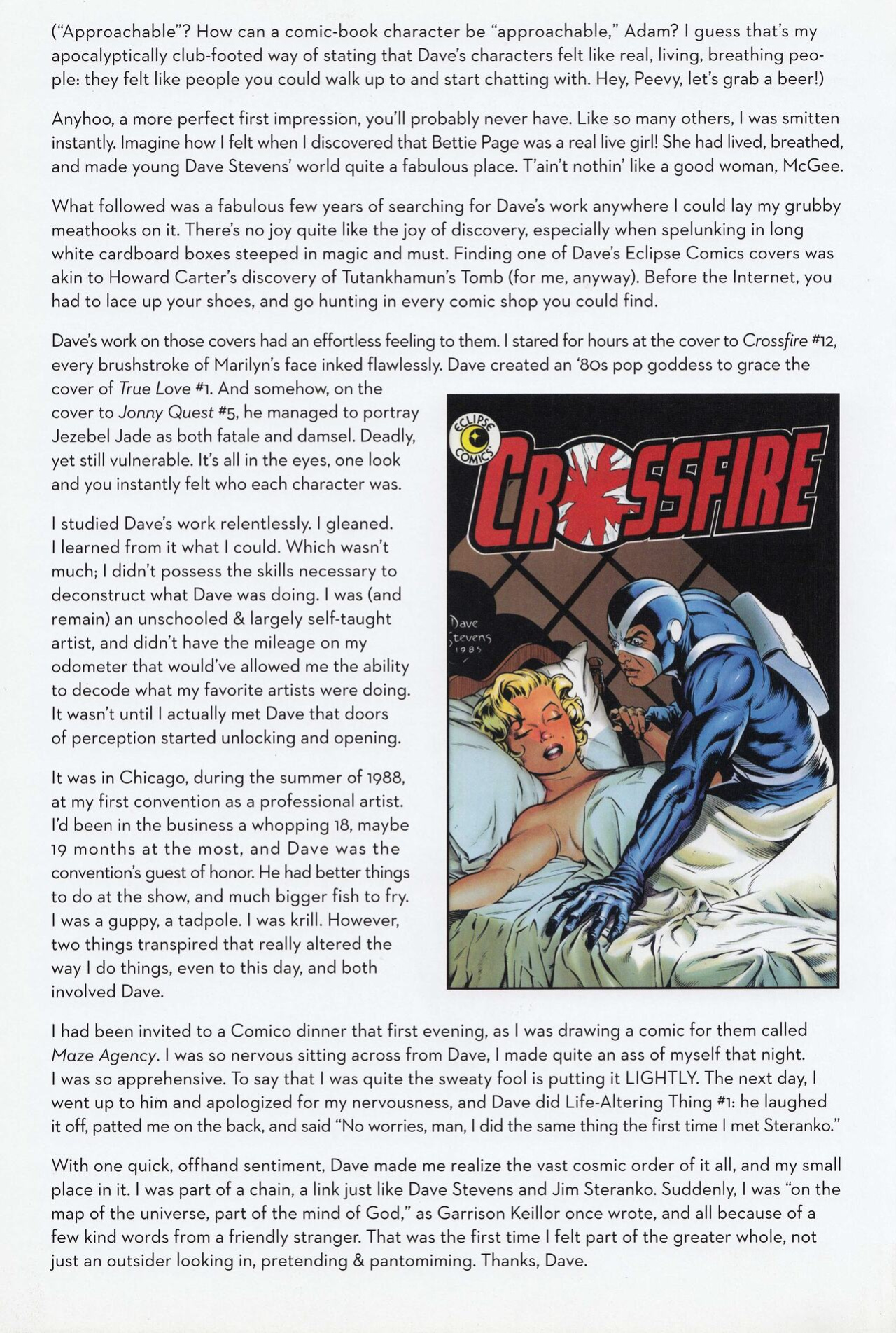 [Dave Stevens] Covers & Stories