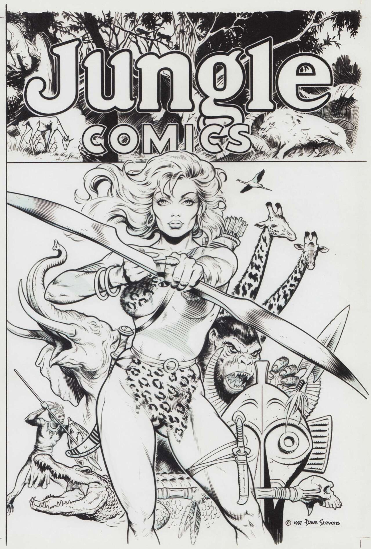[Dave Stevens] Covers & Stories