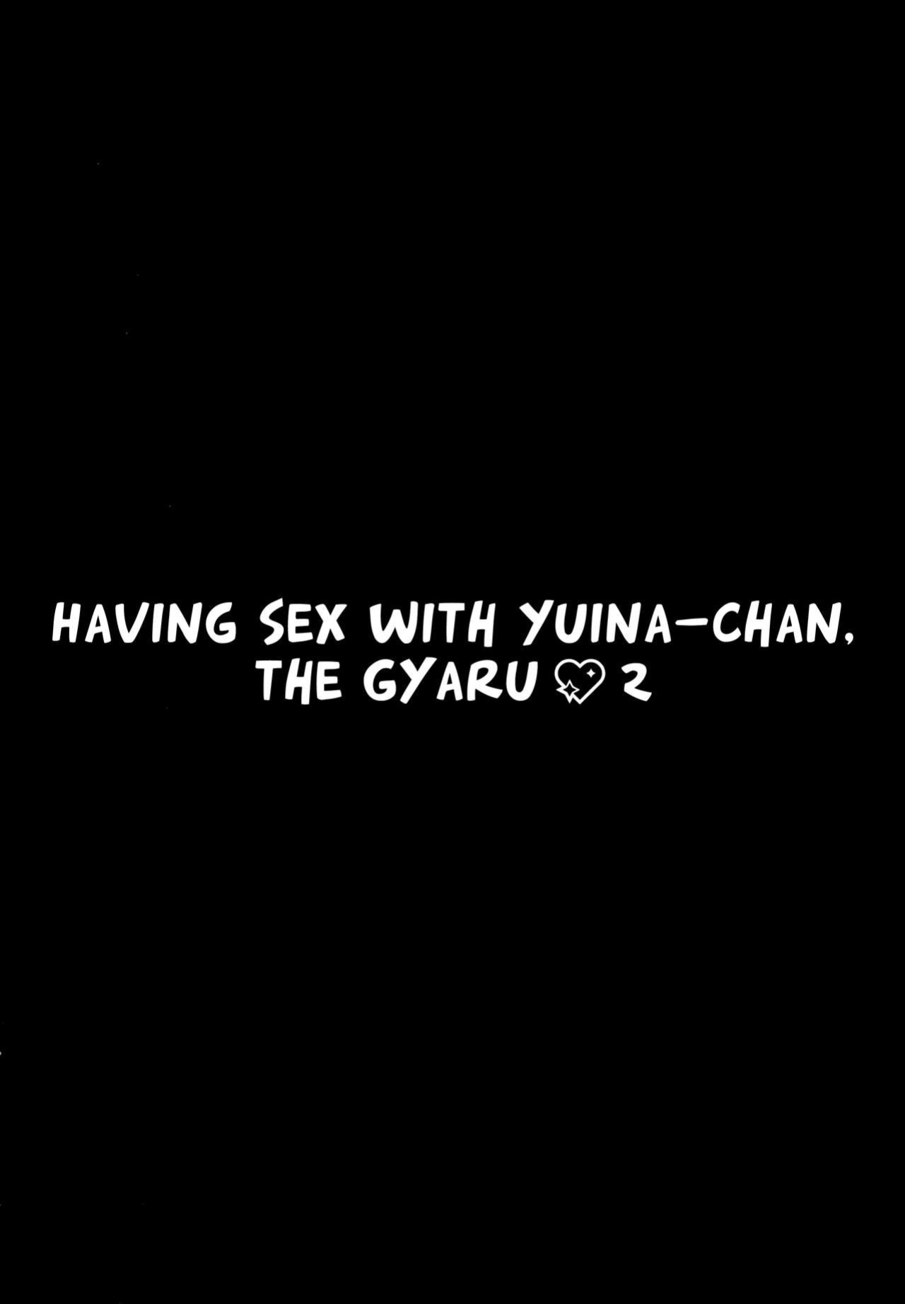 (Akihabara Chou Doujinsai) [Kinokonomi (konomi)] Gal Yuina-chan to Ecchi 2 -Kataomoi no Kanojo ga Boku ni Sekimen!?- | Having Sex with Yuina-chan, the Gyaru 2 -My Secret Crush is Blushing at Me!?- [RedLantern]