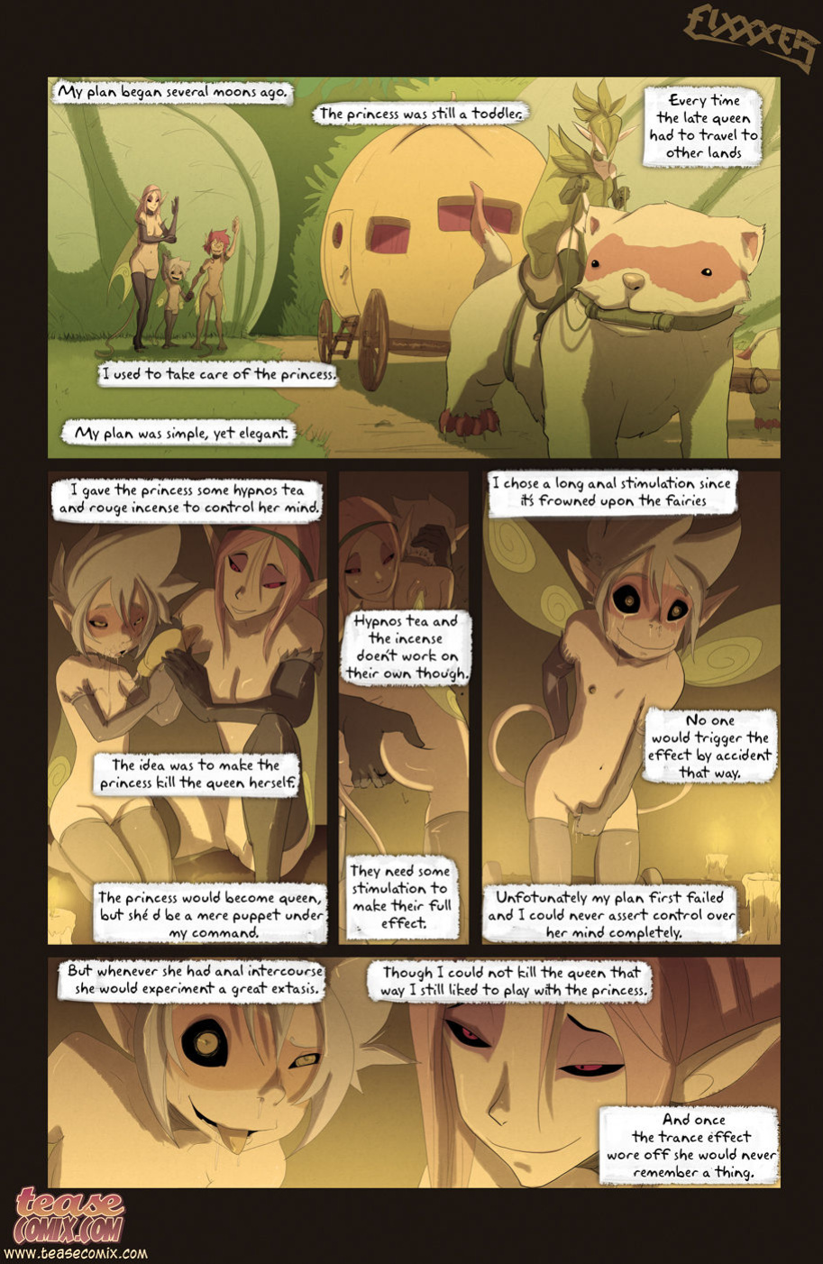 [TeaseComix (Fixxxer)] Aethel #2