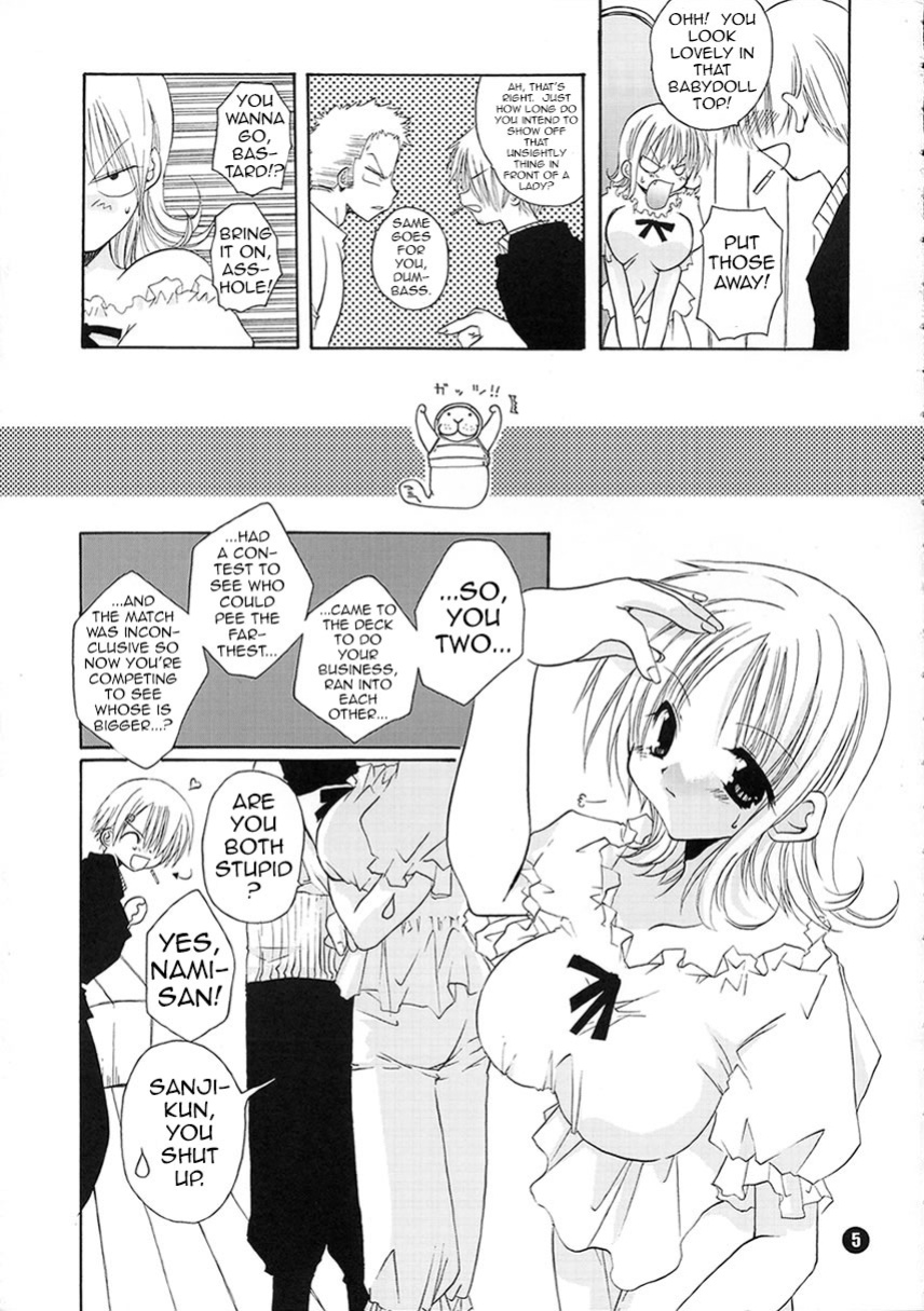 (C62) [Takanaedoko (Takanae Kyourin)] Orange Mystery (One Piece)