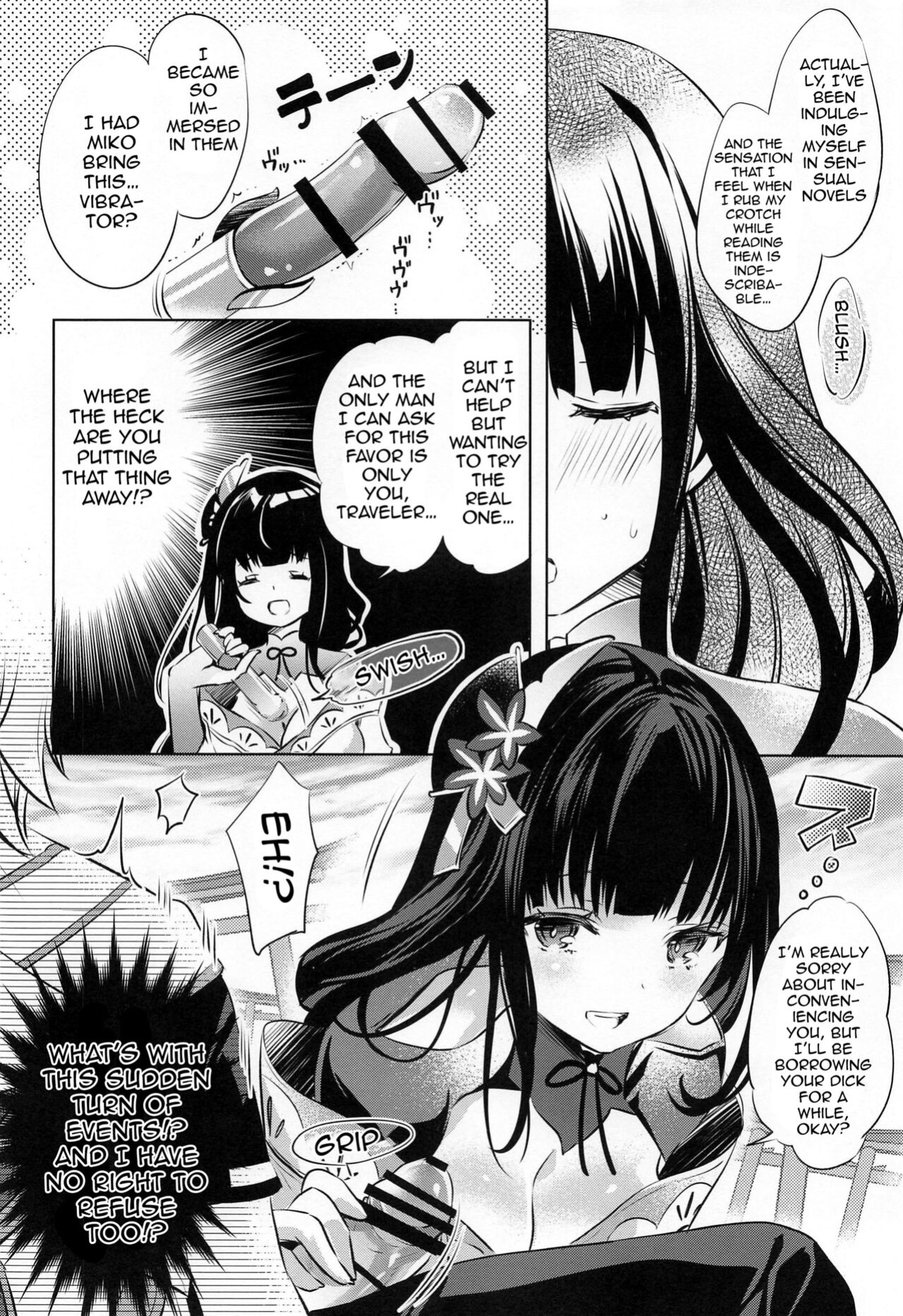 (CT39) [SANDAN (Kurun)] Raiden Shogun wa Yumegokochi | Raiden Shogun Is In Ecstasy (Genshin Impact)