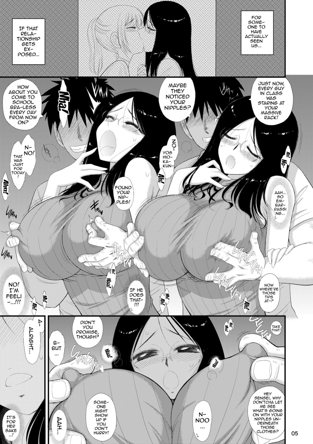 [BLACK DOG (Kuroinu Juu)] Onna Kyoushi wa Fushidara desu ka? | Is This Female Teacher Actually a Slut?