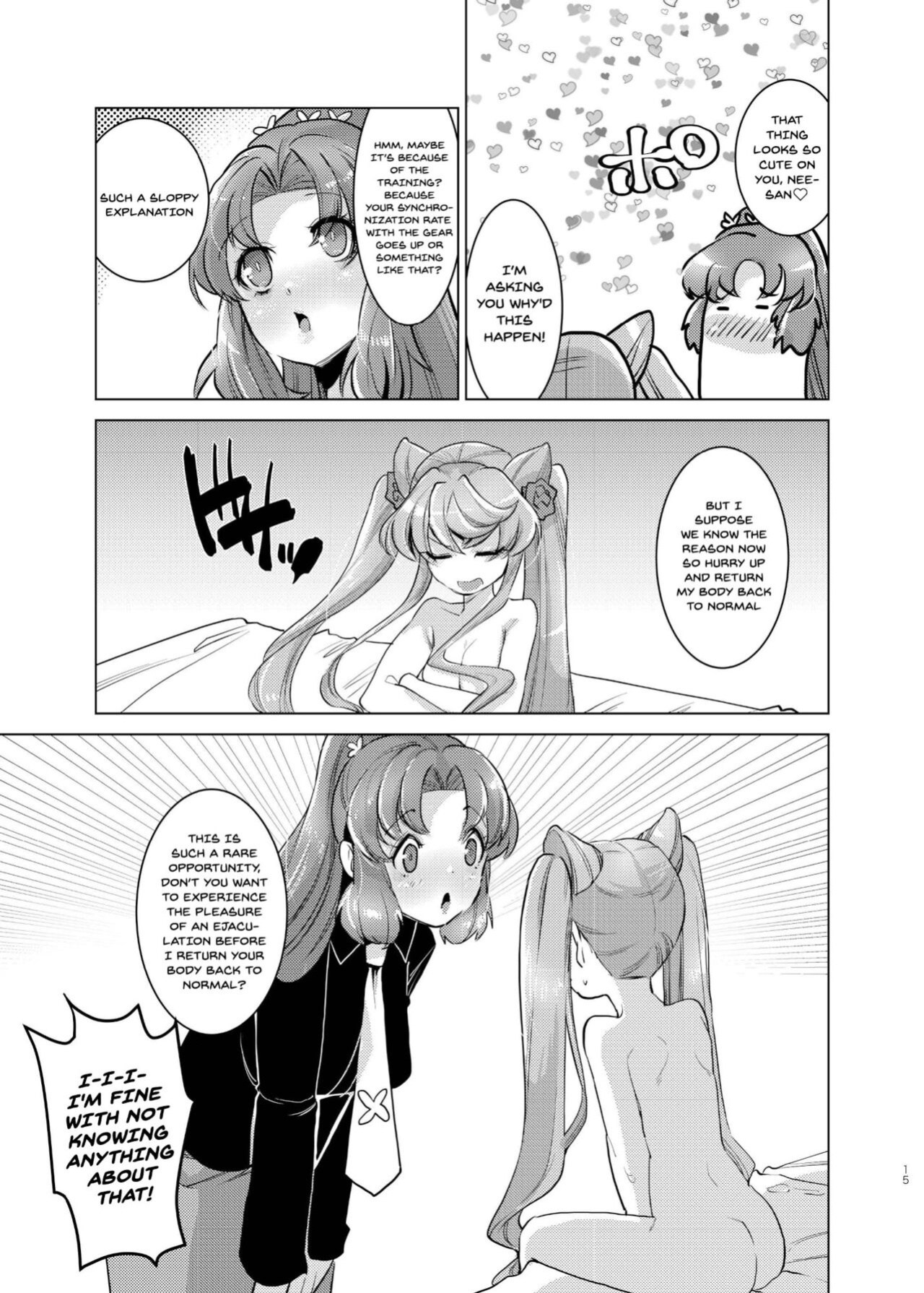 [Ikka Risan (Shibako)] Okkii Serena ga Futanari de Chicchai Maria o Harabote sasechau Shimai Ai | Serena's So Big She Makes Little Maria Look Pregnant When These Two Sisters Make Love (Senki Zesshou Symphogear)