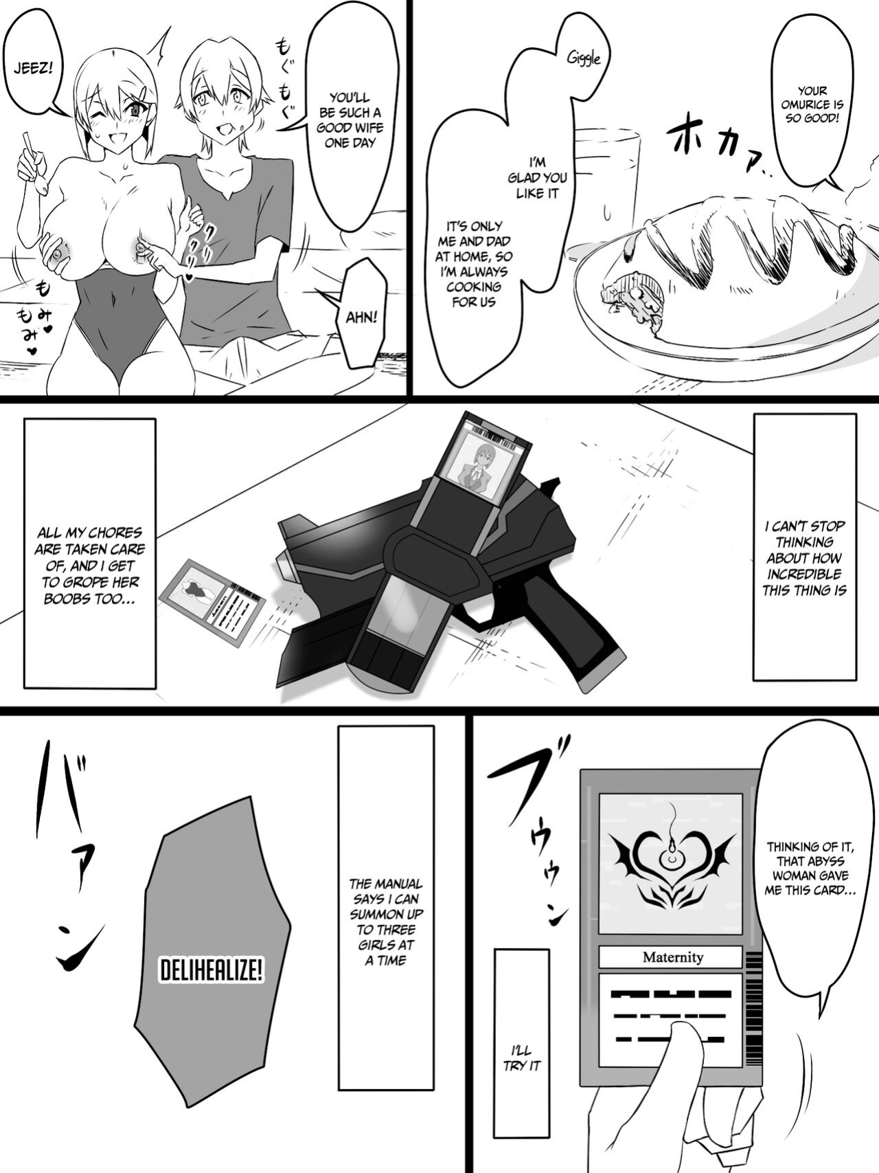 [Circle Kagemusya (Kagemusya)] "Shoukanjuu DX DeliHealizer" ver. 2 ~Card kara Josei o Shoukan shite Ecchi suru Ohanashi~ | Shoukanjuu DX DeliHealizer ver. 2 ~A Story About Summoning Girls From Cards to Fuck Them~