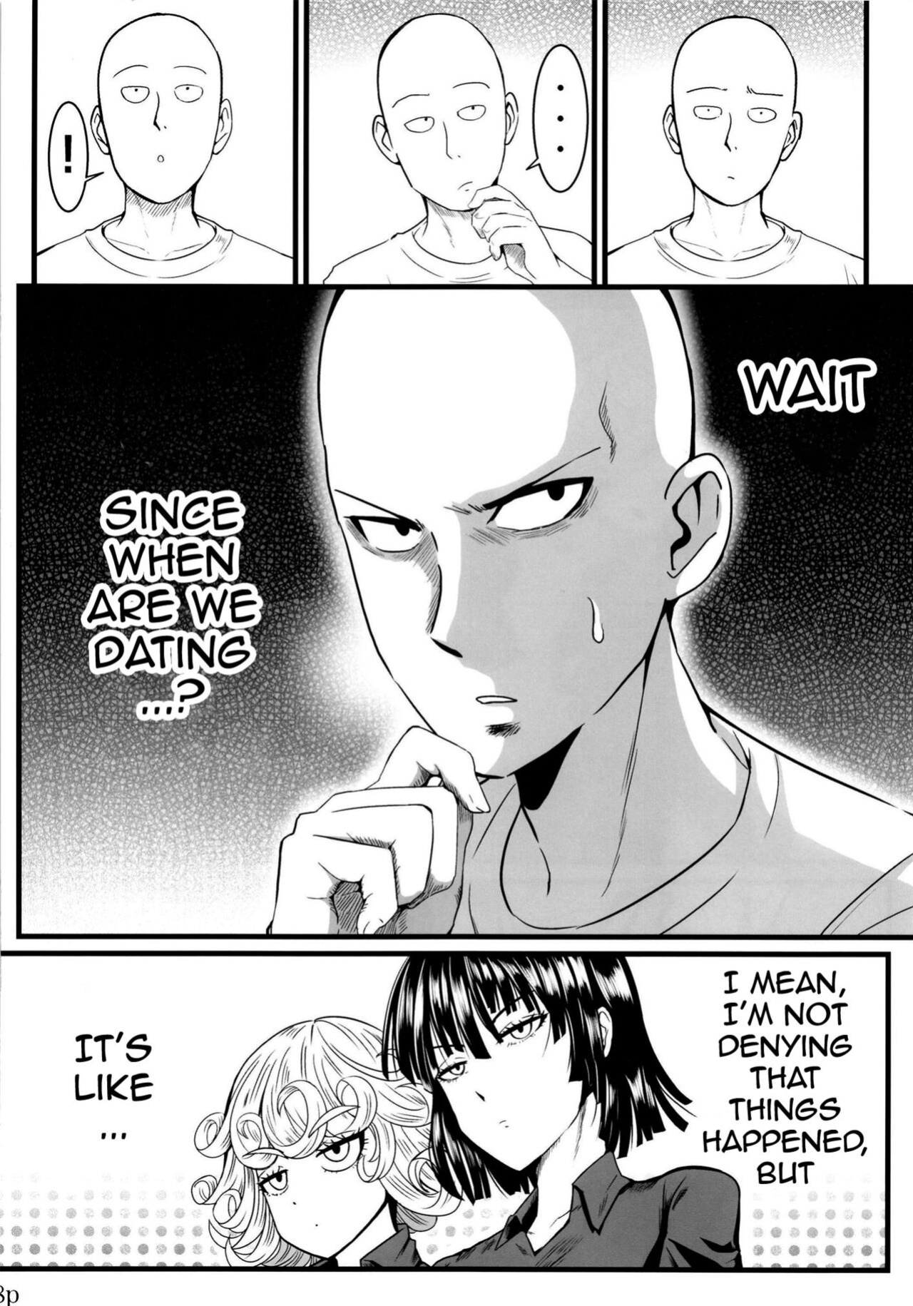 [Uchuu Porta (Kawa)] Dekoboko Love sister 5-gekime | Odd Love Sister 5 (One Punch Man)
