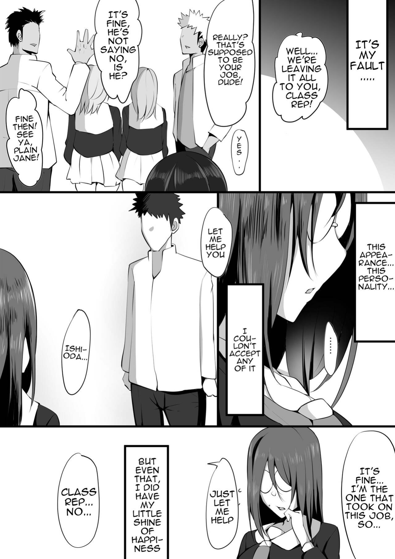 [Nekohachi Eigyoubu (Neko Samurai)] Megane no Oku no Kimi ~Kanotorare~ | The Girl Behind The Glasses ~Girlfriend NTR~