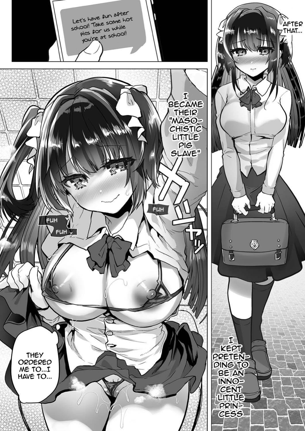 [Shimajiya (Shimaji)] Uraaka Ojou-sama Ruri-chan Damasare Off-pako Maso Pet-ka | I Managed To Trick Ruri-chan Who Was Using an Anonymous Account To An Offline Meet Where I Turned Her Into My Masochistic Pet