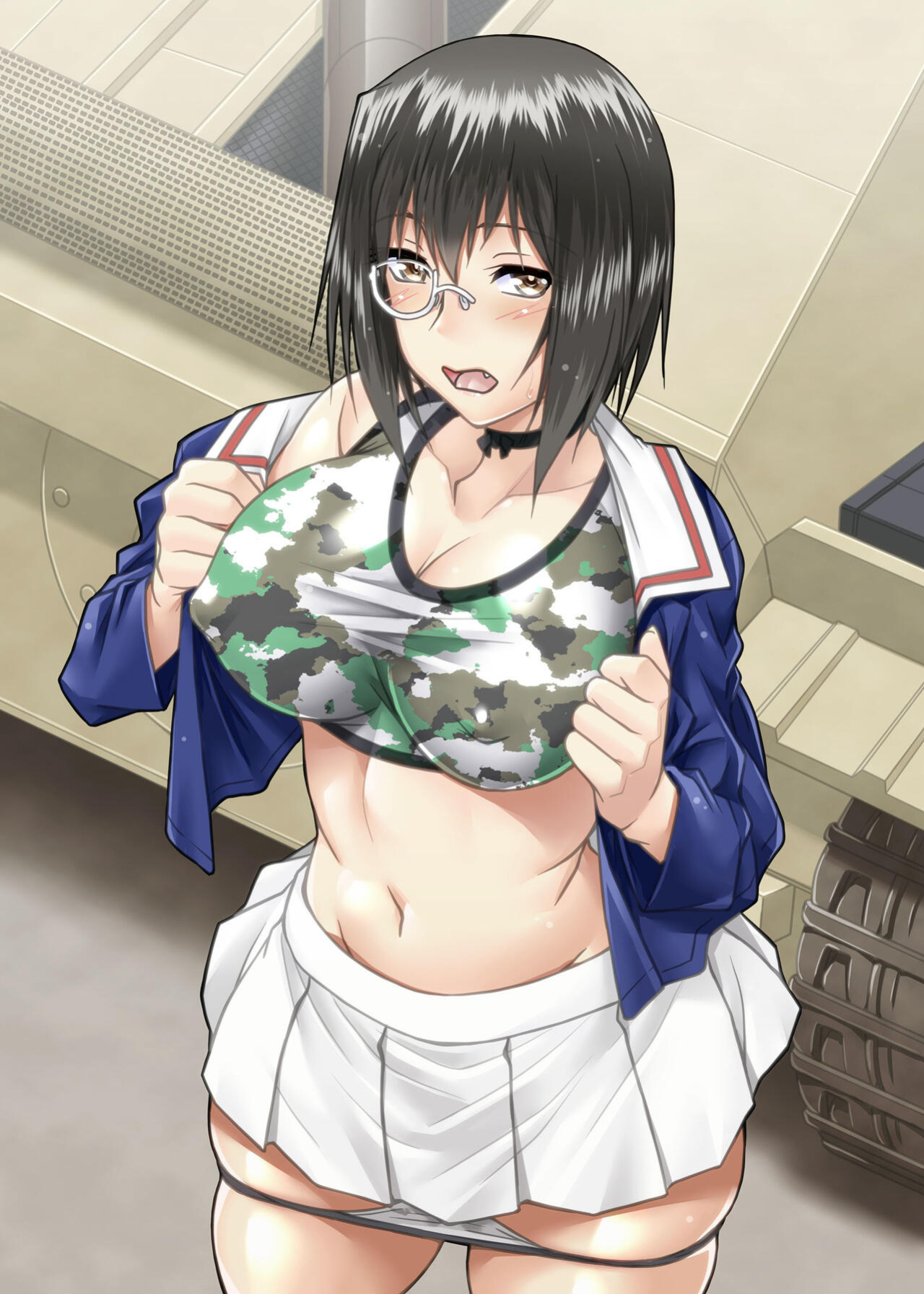 [Nomugicha (Ayato)] Kawashima shugi MOMO-Ism | Kawashima Doctrine MOMO-Ism (Girls und Panzer)