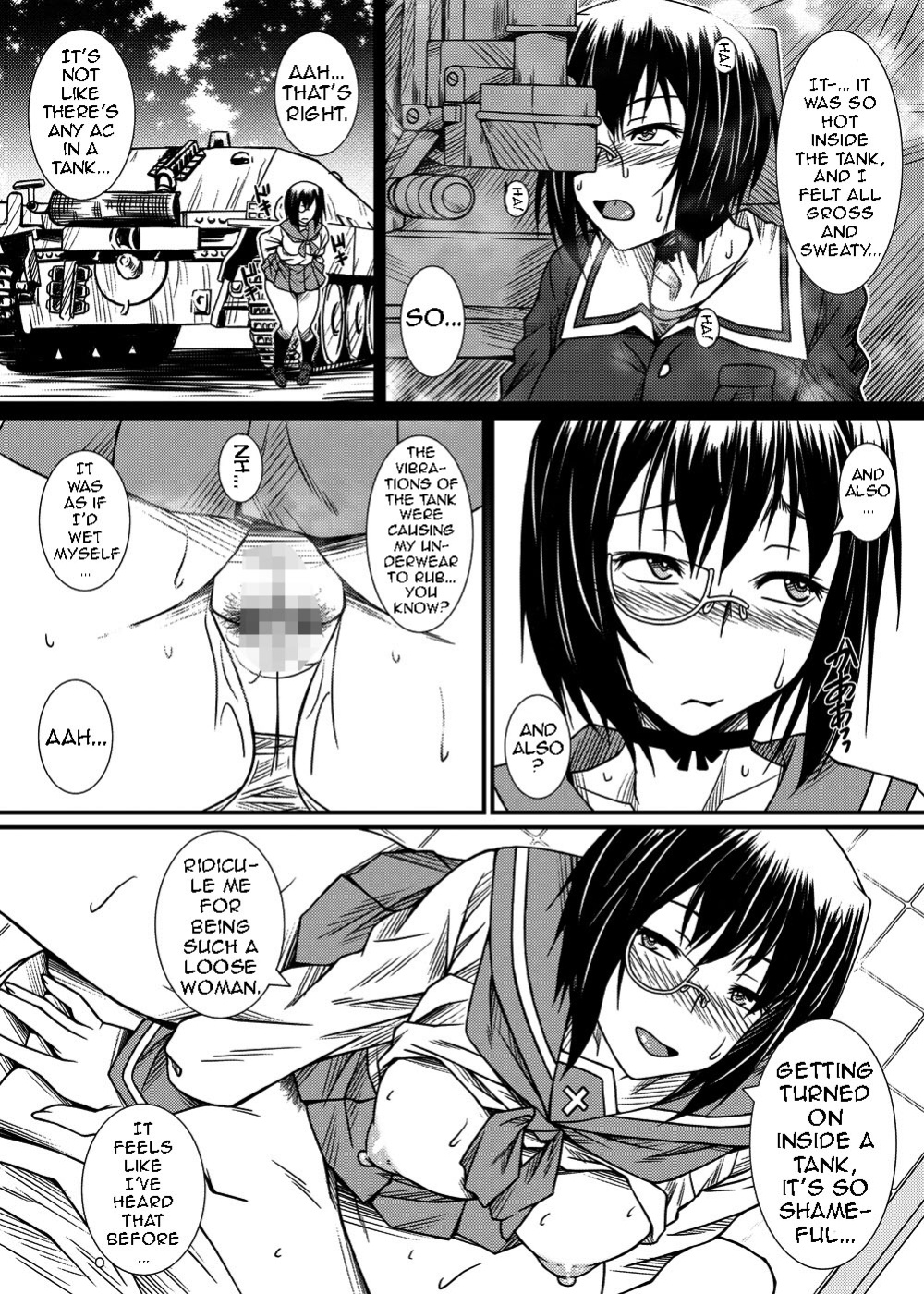 [Nomugicha (Ayato)] Kawashima shugi MOMO-Ism | Kawashima Doctrine MOMO-Ism (Girls und Panzer)
