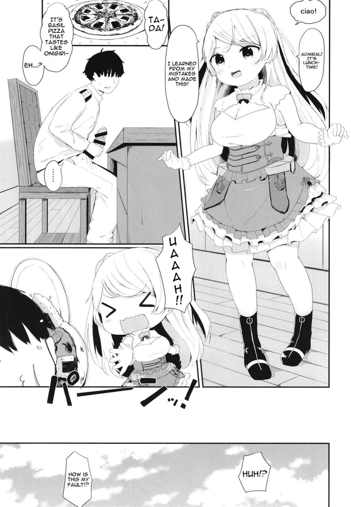 [Mugichoko Store (Mugichoko)] Onegai! Cavour | Please! Cavour (Kantai Collection -KanColle-)