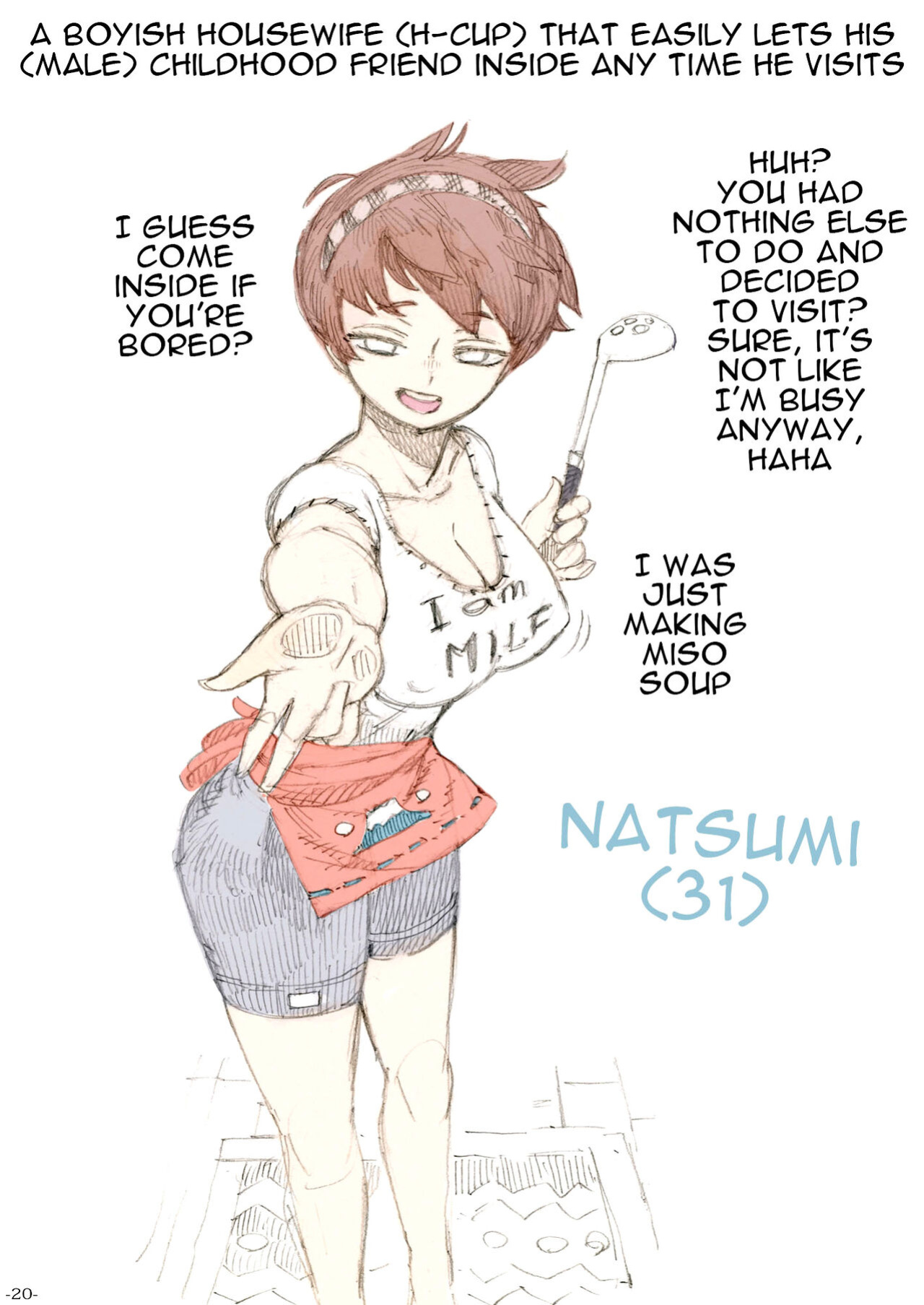 [Naivta (Nishi Yoshiyuki)] Genkan Aketara 2-fun de Oku-san | Making Her My Wife 2 Minutes After She Opened The Door To Me