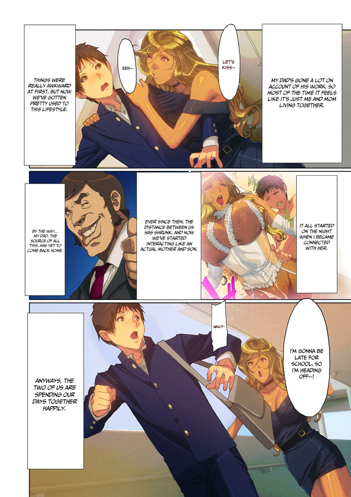 [FOOL's ART GALLERY (Homare)] Wagaya ni Gal Mama ga Yattekita!! 2 | A Gal Mama Shows Up To My House!! 2