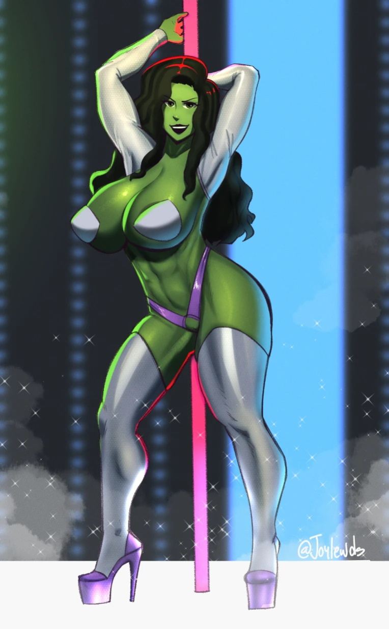 [JoyLewds] Pole Dancer June