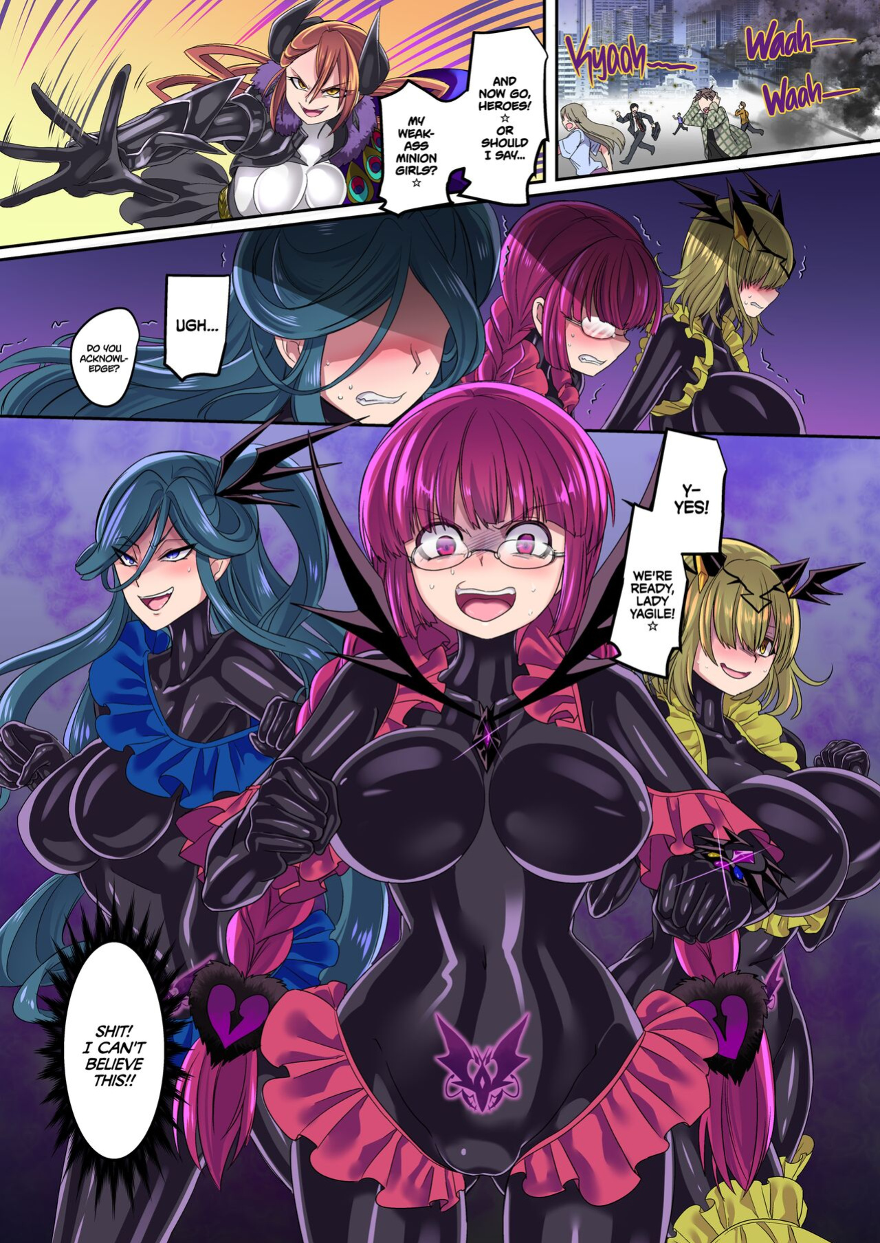 : [Amuai Okashi Seisakusho (Kouji)] Saikyou no Seigi no Hero wa Kagami no Naka de wa Saijaku no Kaijin | The Strongest Hero of Justice is the Weakest Villain in the Mirror