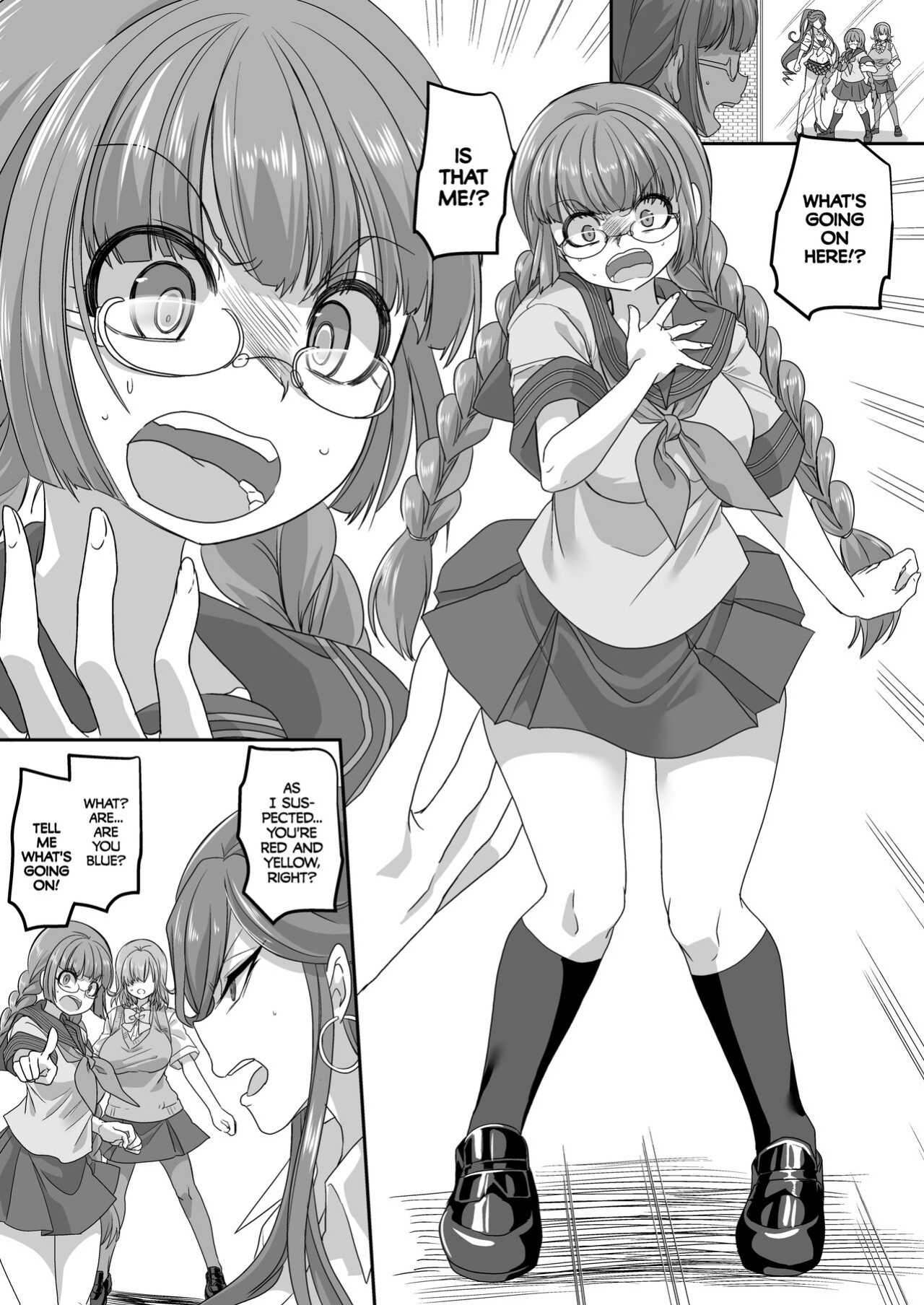 : [Amuai Okashi Seisakusho (Kouji)] Saikyou no Seigi no Hero wa Kagami no Naka de wa Saijaku no Kaijin | The Strongest Hero of Justice is the Weakest Villain in the Mirror