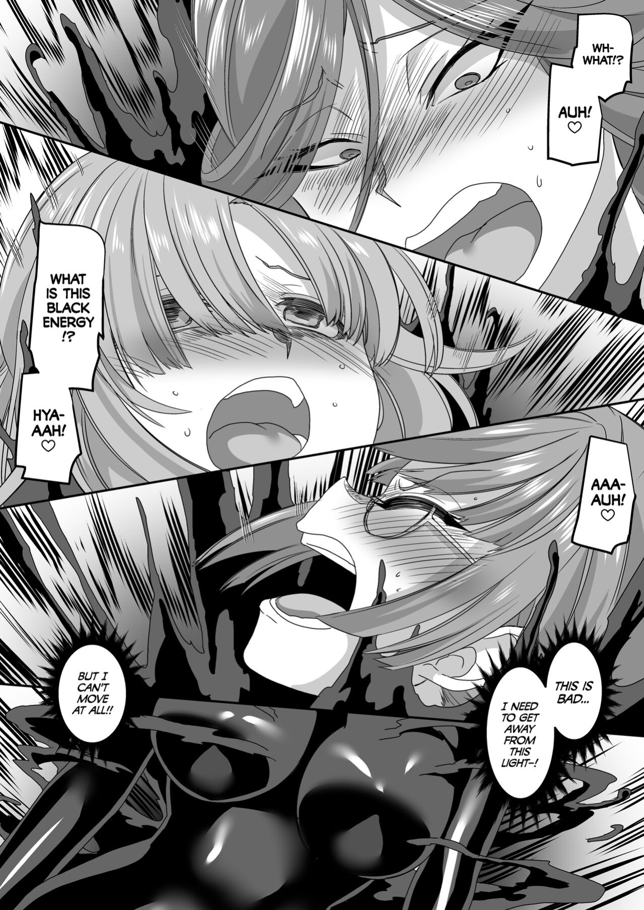 : [Amuai Okashi Seisakusho (Kouji)] Saikyou no Seigi no Hero wa Kagami no Naka de wa Saijaku no Kaijin | The Strongest Hero of Justice is the Weakest Villain in the Mirror