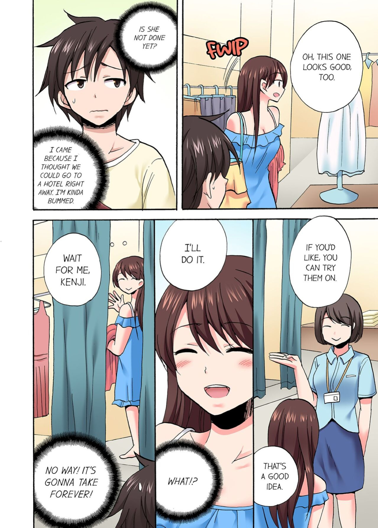 [Maimu Kotobuki] You Said Just the Tip… I Asked My Brother's Girlfriend to Have Sex With Me Without a Condom!! (Ch.01-74)