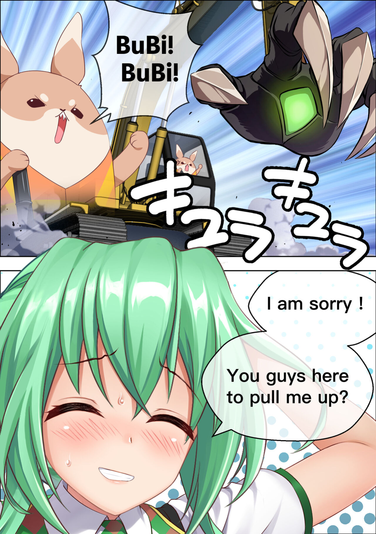 [Denji Houniki] Ero Manga de Bunny no Trouble | The Troubles Bunnies Face In Hentai Comic