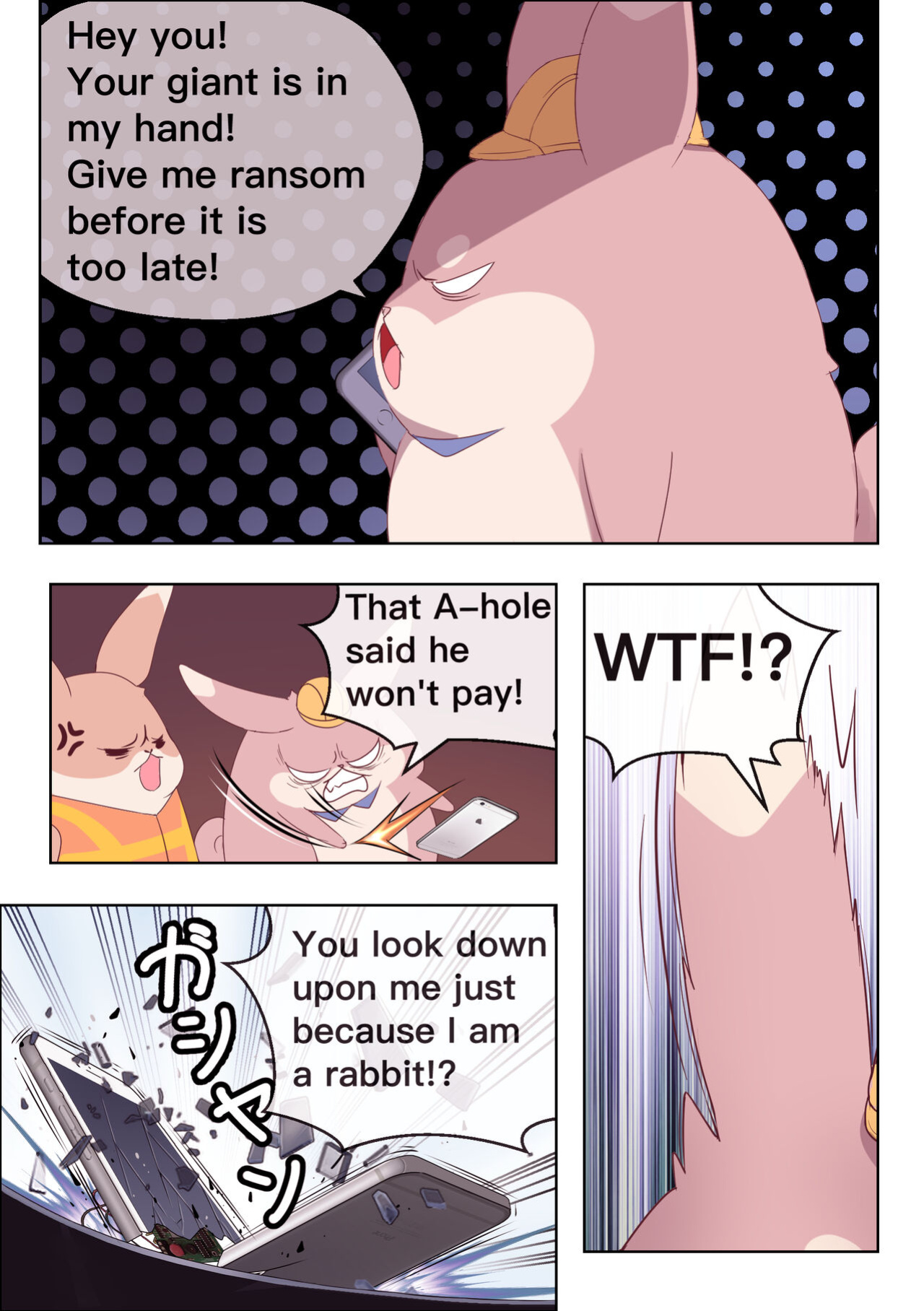 [Denji Houniki] Ero Manga de Bunny no Trouble | The Troubles Bunnies Face In Hentai Comic