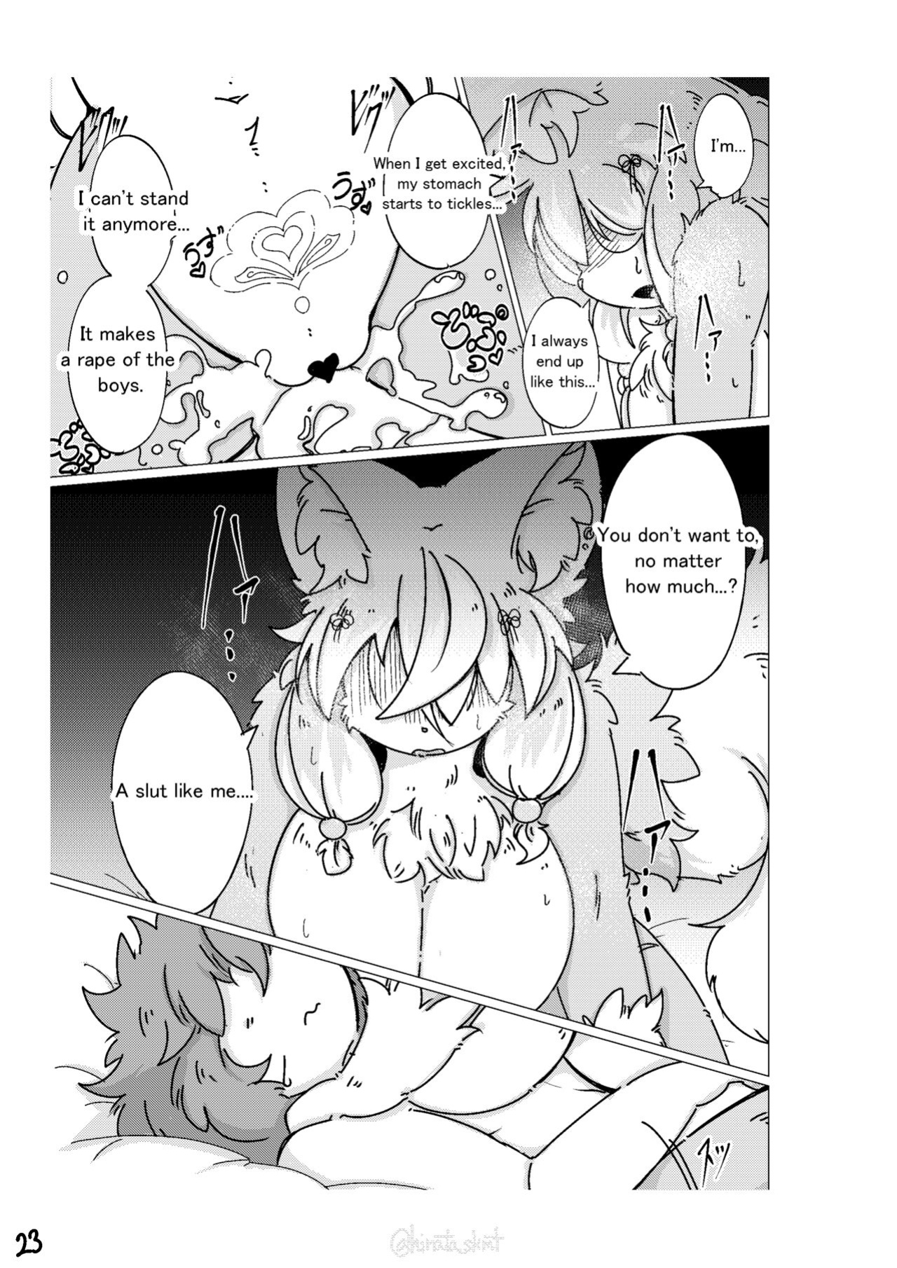 [Hinata no Eros Hanbaijo (Sakamoto Hinata)] Kono Musume ni Idakaretakatta dake | Want to connect with Lewd fox