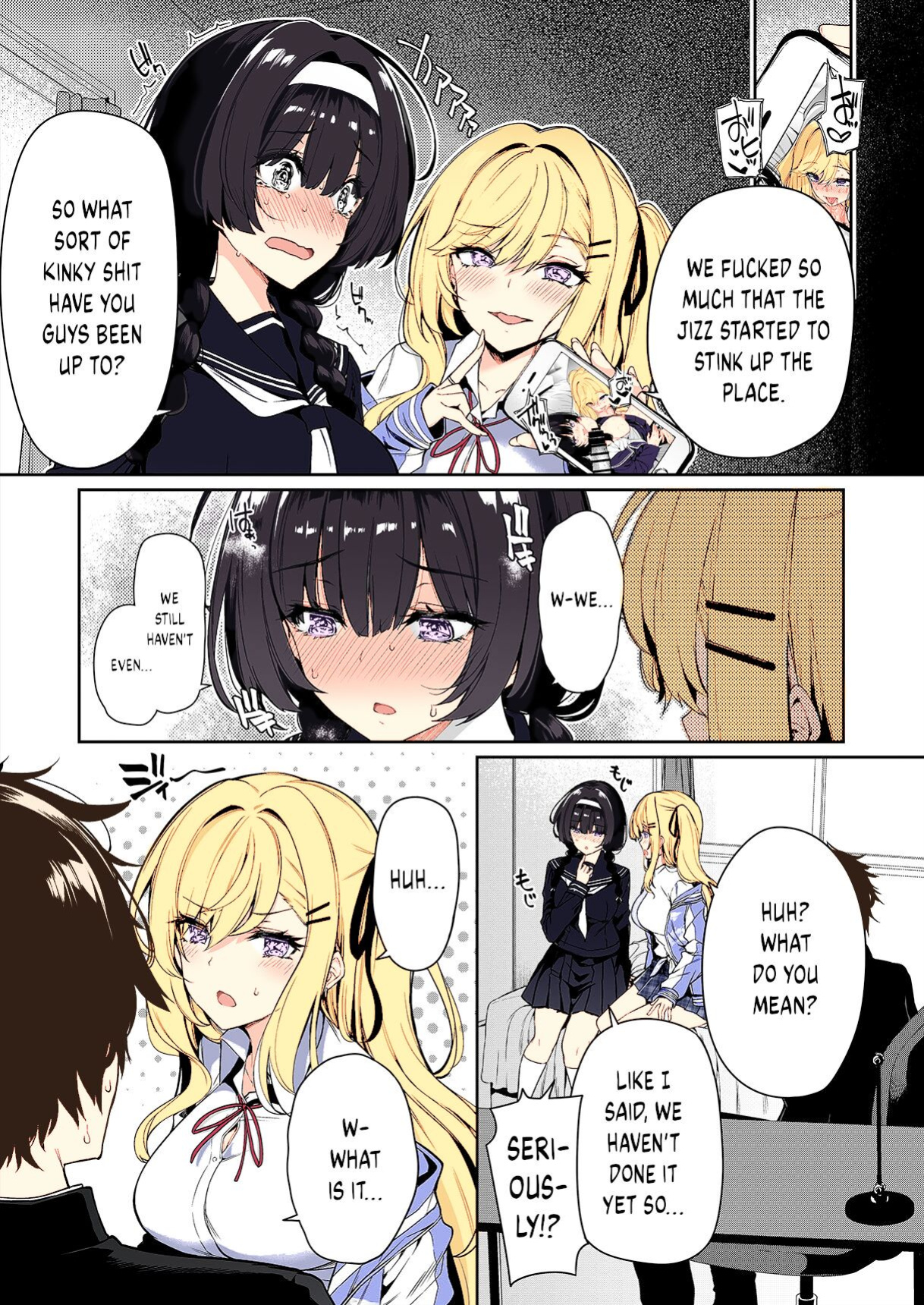[Bottle Ship Bottler (Kazakura)] InCha Couple ga You Gal-tachi to SEX Training Suru Hanashi {akanameTL} [Colorized]