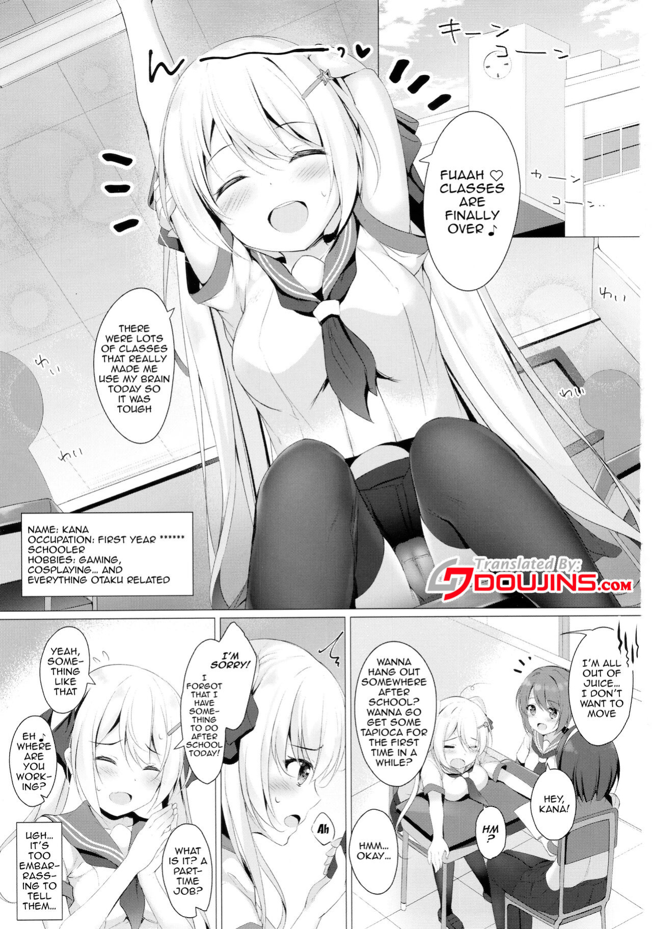 (C97) [Twilight Road (Tomo)] Kinpatsu Twinte JK-chan wa Bitch tte Hontou desu ka? | Is It True That Blonde Schoolgirl With The Twintails Is Actually a Slut?