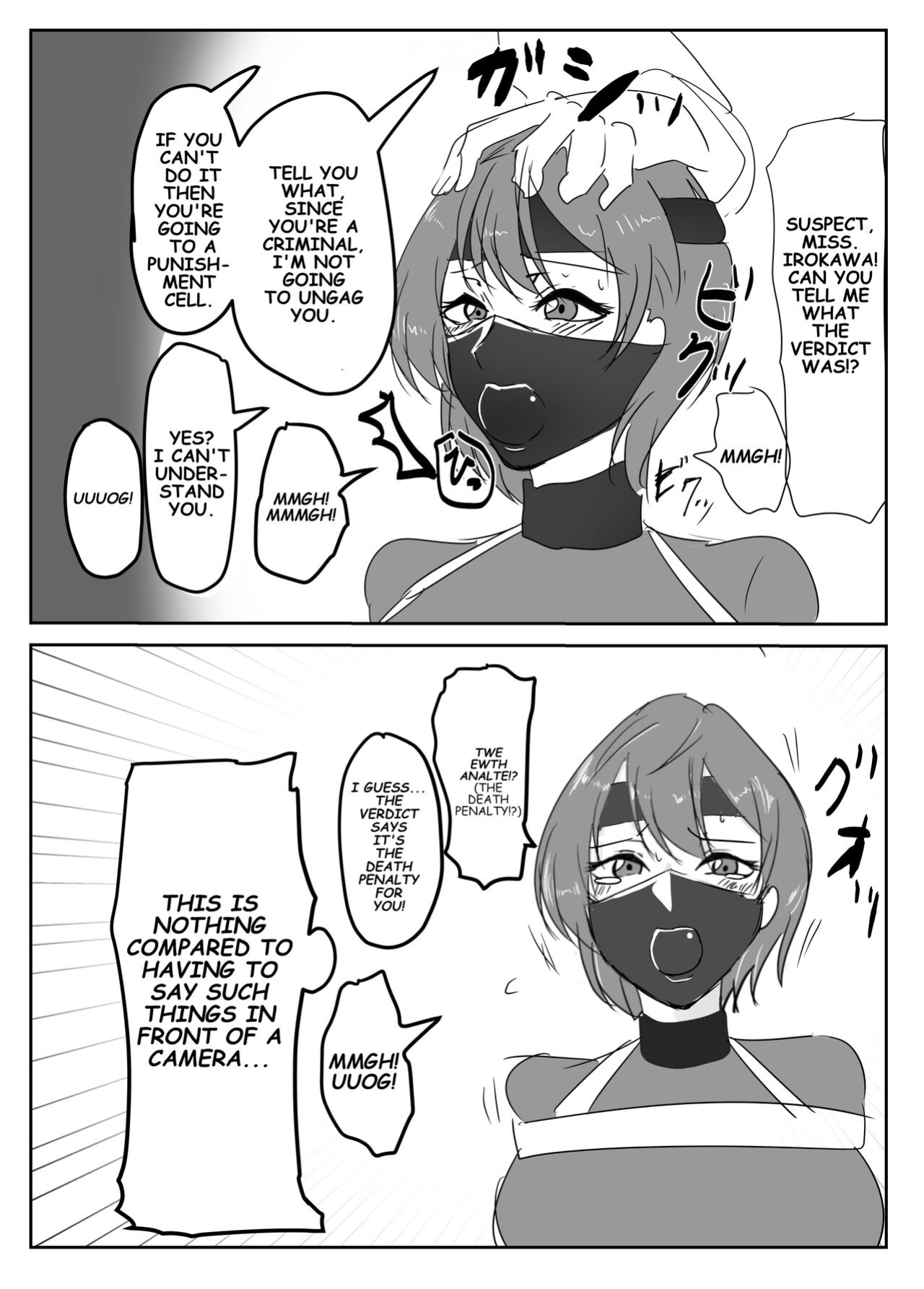 (Halo) high school girl caught in a trap