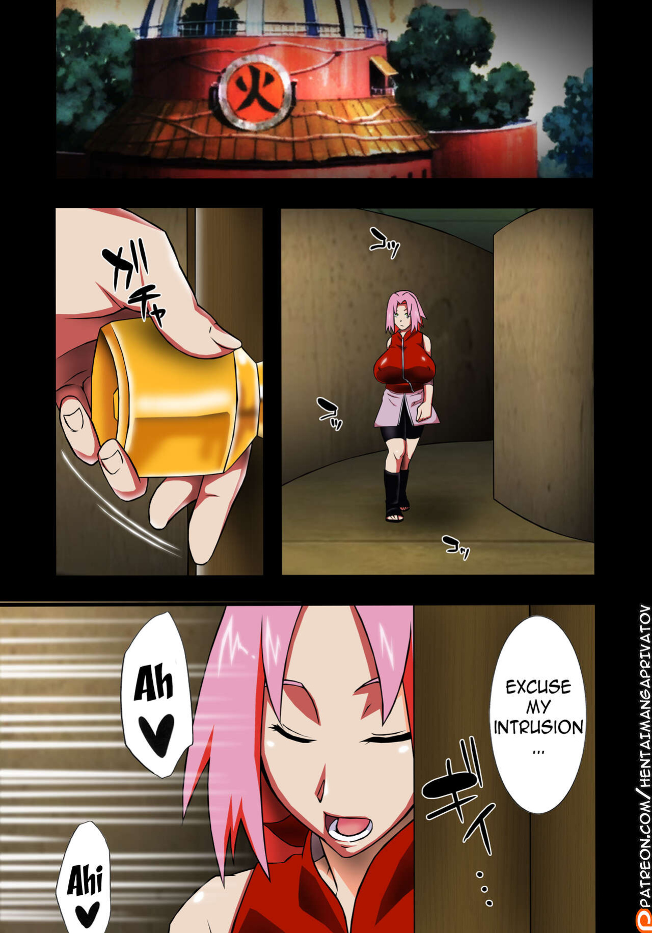 (C82) [Karakishi Youhei-dan Shinga (Sahara Wataru)] Konoha Saboten (Naruto) [doujin-moe.us] [Colorized]