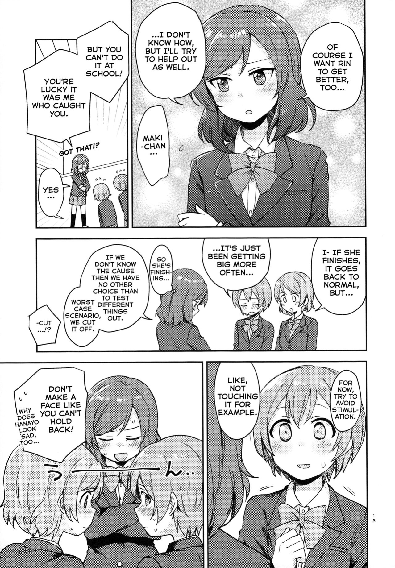 (C93) [Kurocan (Itsuki Kuro)] Rin no Mondai Kaiketsuchuu! (Love Live!) [nemuiTL]