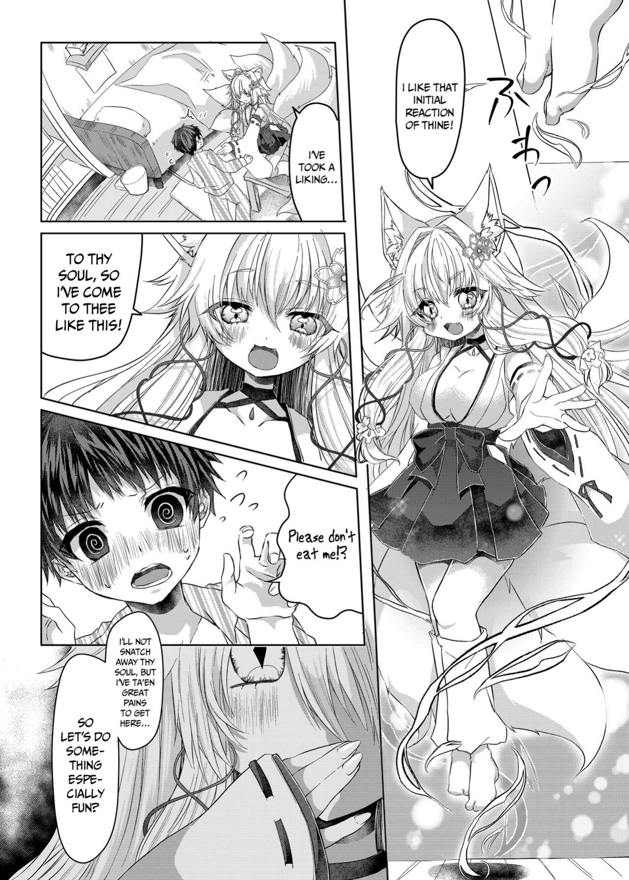 [Shio,Ayatsuki] Oshikake Kitsunemusume ni Kenzokukitsunemusume ni Sareta Ken | How I Was Turned Into an Underling Fox Girl by a Pushy Fox Girl [akanameTL]