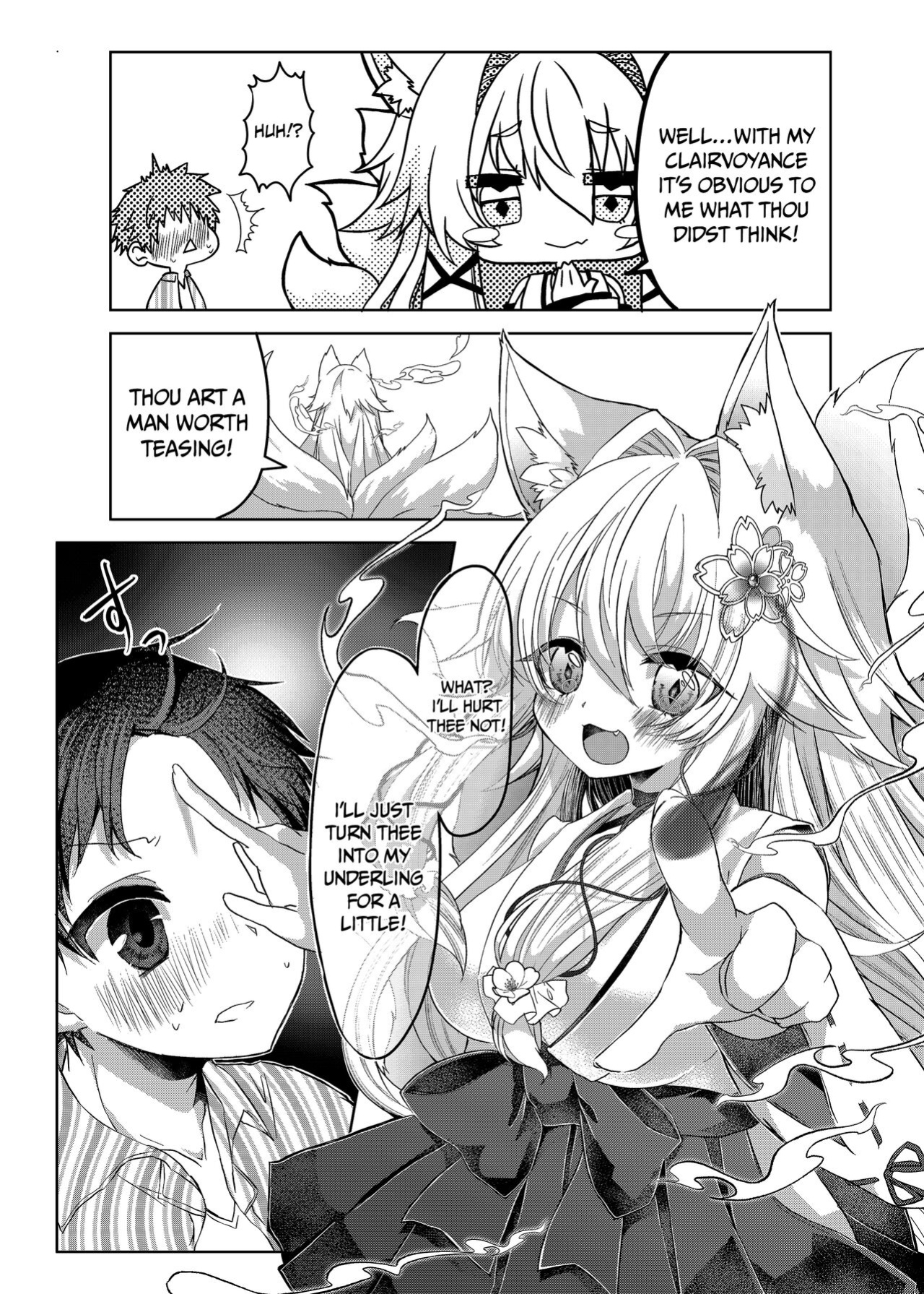 [Shio,Ayatsuki] Oshikake Kitsunemusume ni Kenzokukitsunemusume ni Sareta Ken | How I Was Turned Into an Underling Fox Girl by a Pushy Fox Girl [akanameTL]