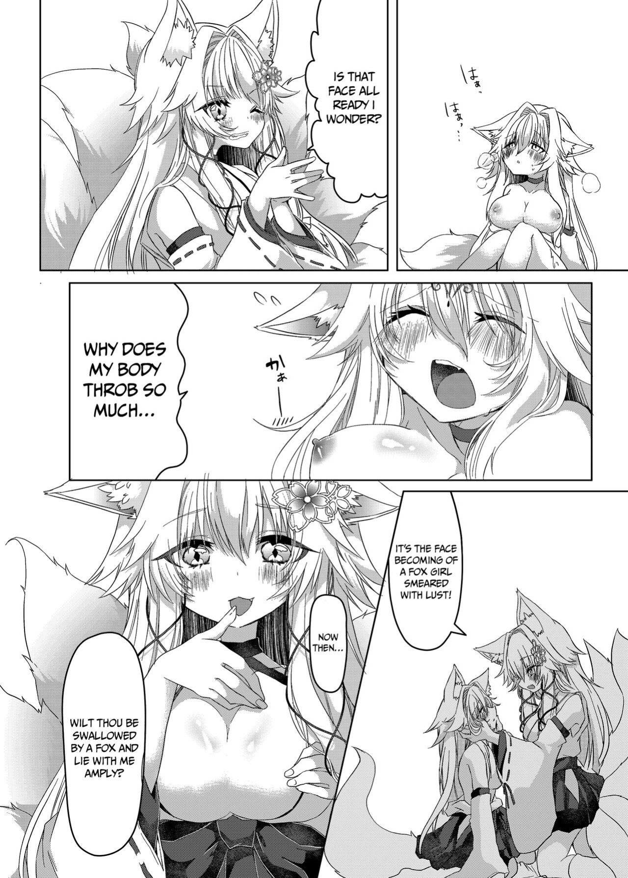 [Shio,Ayatsuki] Oshikake Kitsunemusume ni Kenzokukitsunemusume ni Sareta Ken | How I Was Turned Into an Underling Fox Girl by a Pushy Fox Girl [akanameTL]