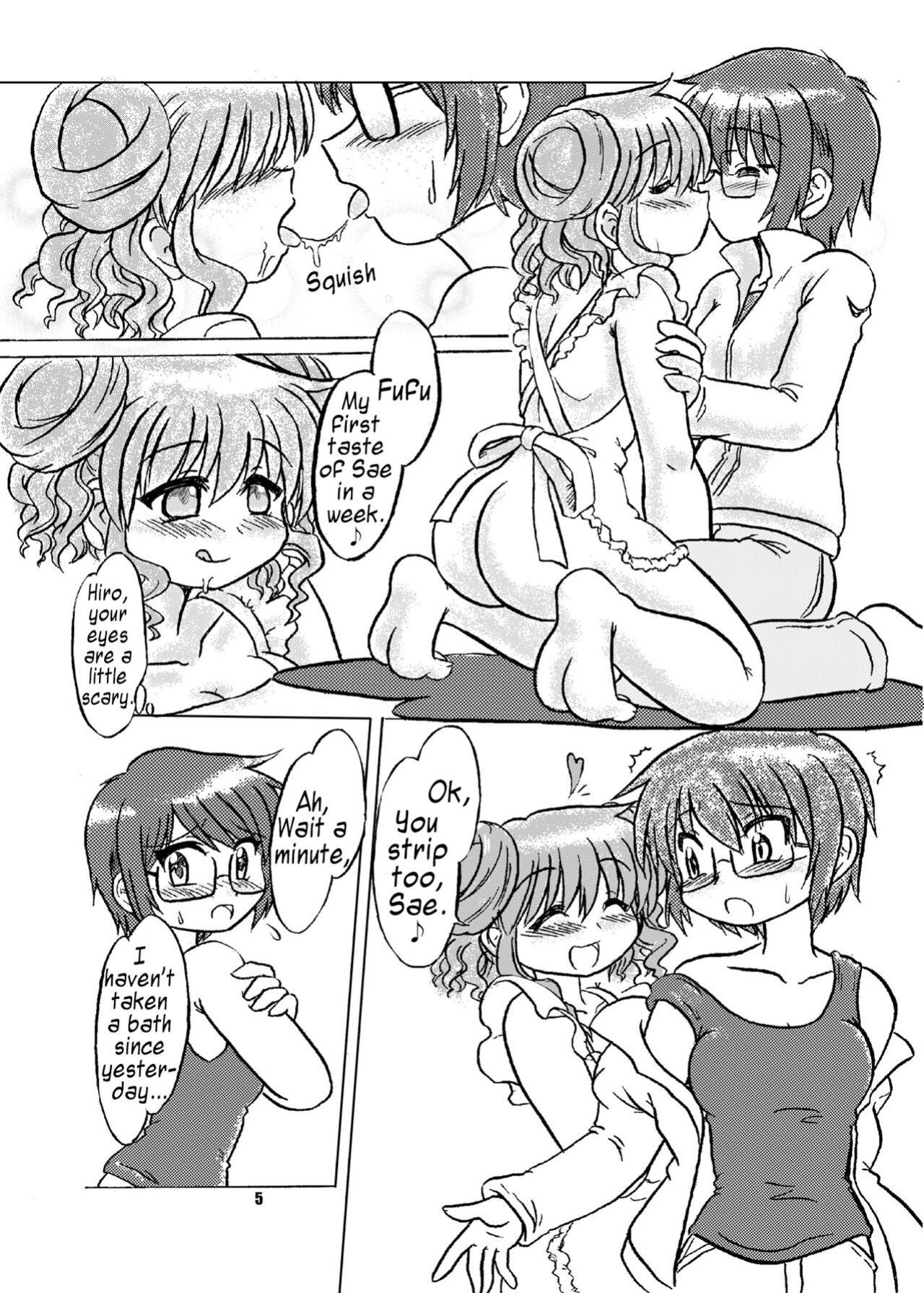 [Nanairo Senpu-ji (Hosikawa Tukimi)] Shikiyoku Sketch | Lust Sketch (Hidamari Sketch) [SharkEgg]