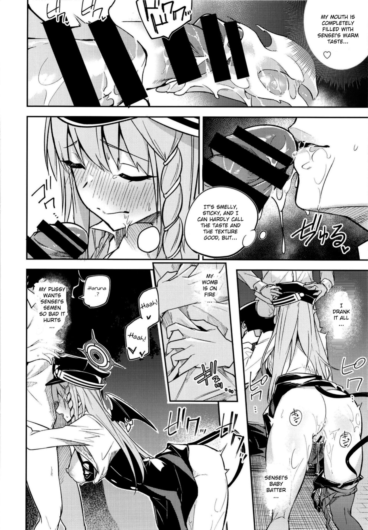[Shinsekai Set (Hetaren)] Kurodate o Shiro ni Someru Seishoku Kenkyuu o (Blue Archive) | Sexual Gourmet Research: Dyeing Kurodate White [Douzo Lad Translations]