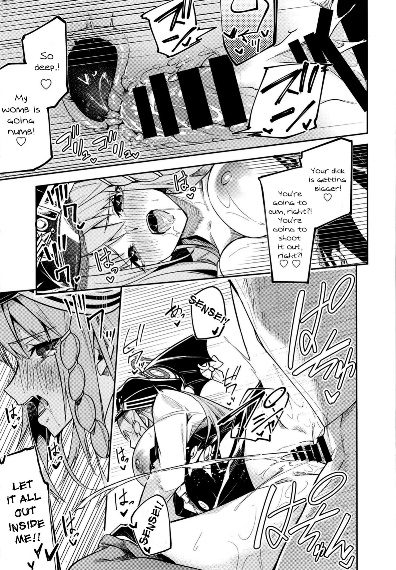 [Shinsekai Set (Hetaren)] Kurodate o Shiro ni Someru Seishoku Kenkyuu o (Blue Archive) | Sexual Gourmet Research: Dyeing Kurodate White [Douzo Lad Translations]