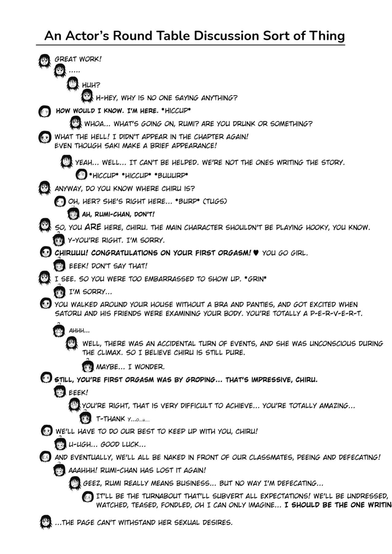 [Chimee House (Takapi)] Chiru Roshutsu 4 | Chiru Exposure 4 BoredScanlator