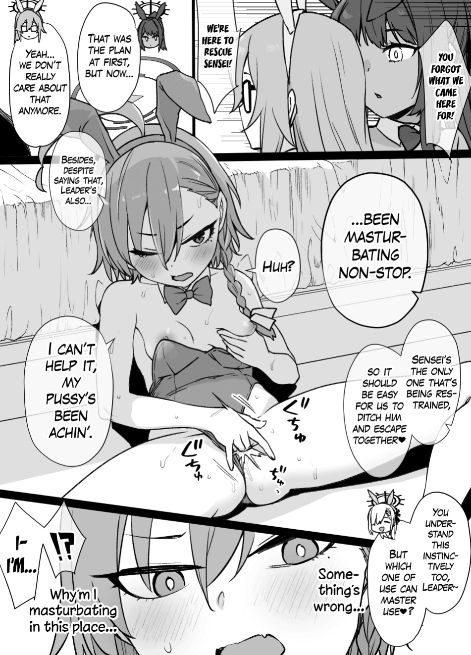 [Kusayarou] Blue Archive: Brainwashing Bunny Slave (Blue Archive) [Yorozuya]