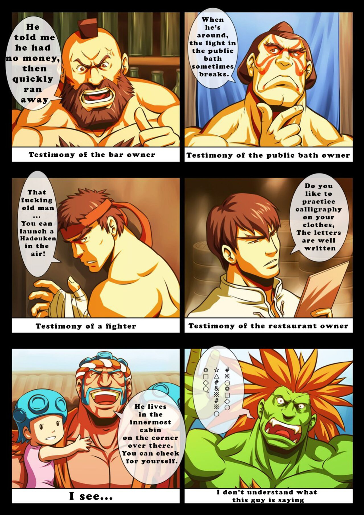 [Tora Shutsubotsu Chuui (Zelo Lee)] Oni Taiji | Demon Extermination (Street Fighter)