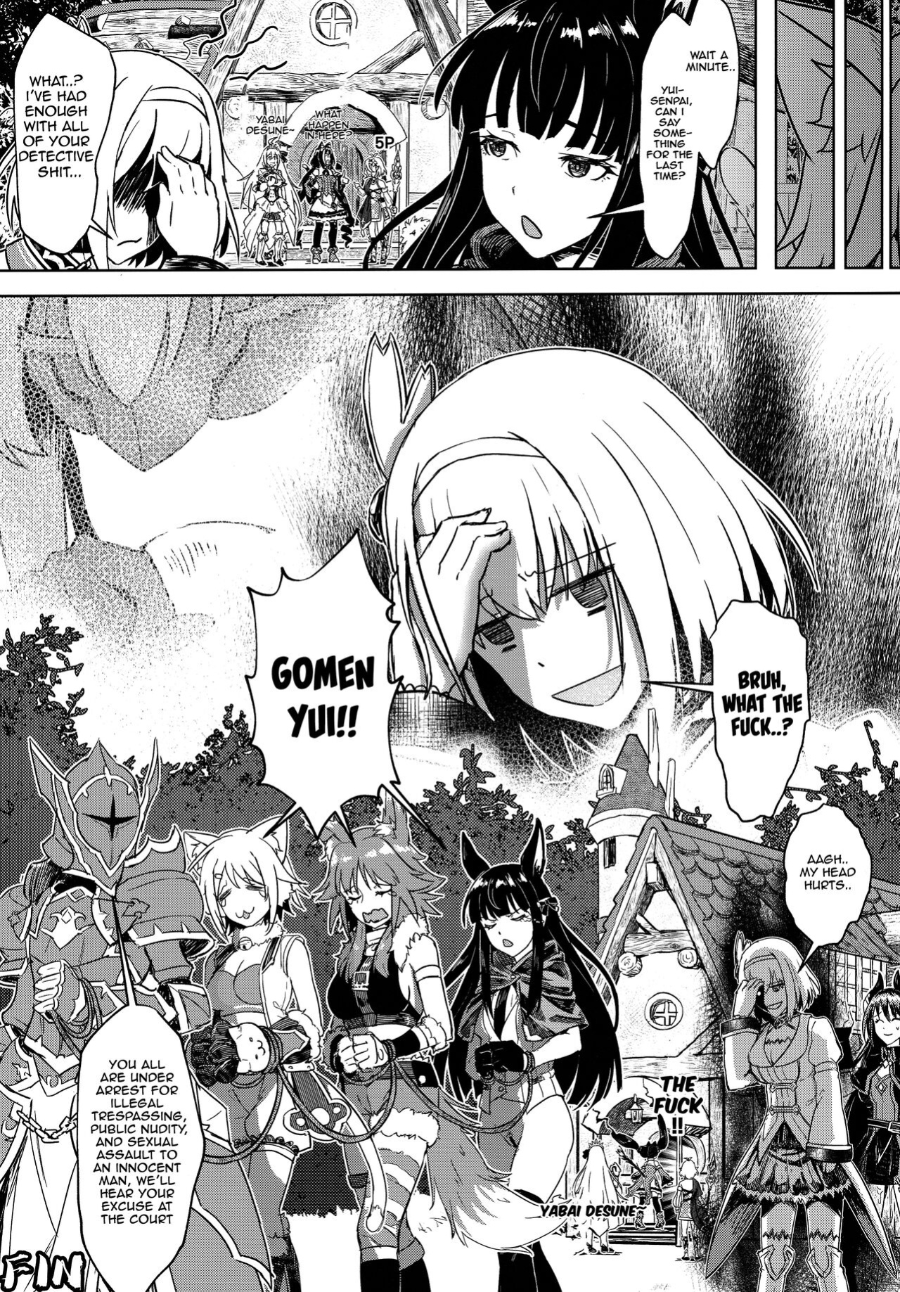 (AC2) [Hachinosu (Apoidea)] Outo no Meitantei Inyuu no Sanjuushi (Princess Connect! Re:Dive) [Tomoshibi] [decensored]