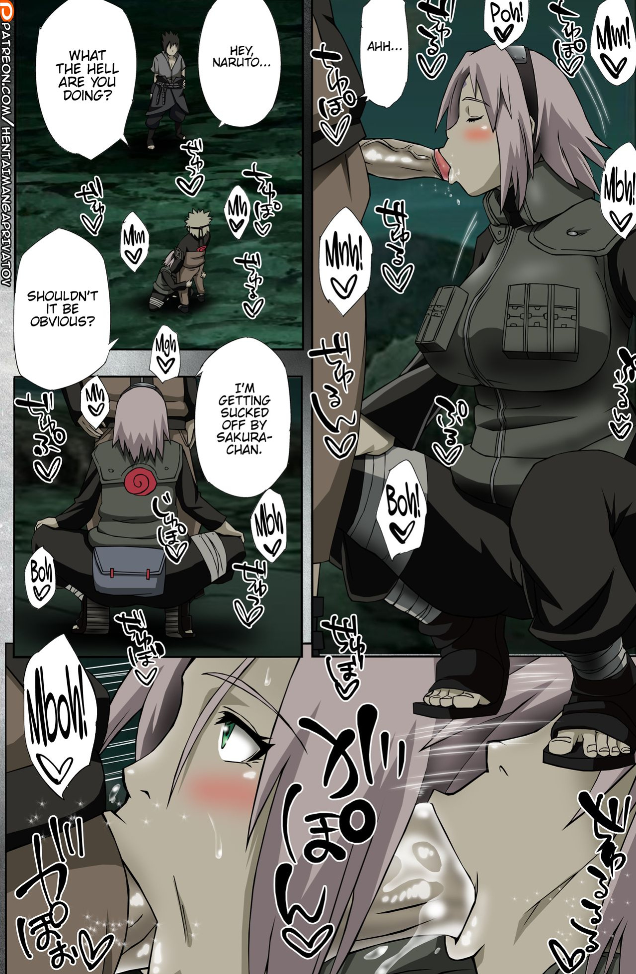 (C96) [Karakishi Youhei-dan Shinga (Sahara Wataru)] Nanahan no Himatsubushi (Naruto) [Colorized] [Privatov]
