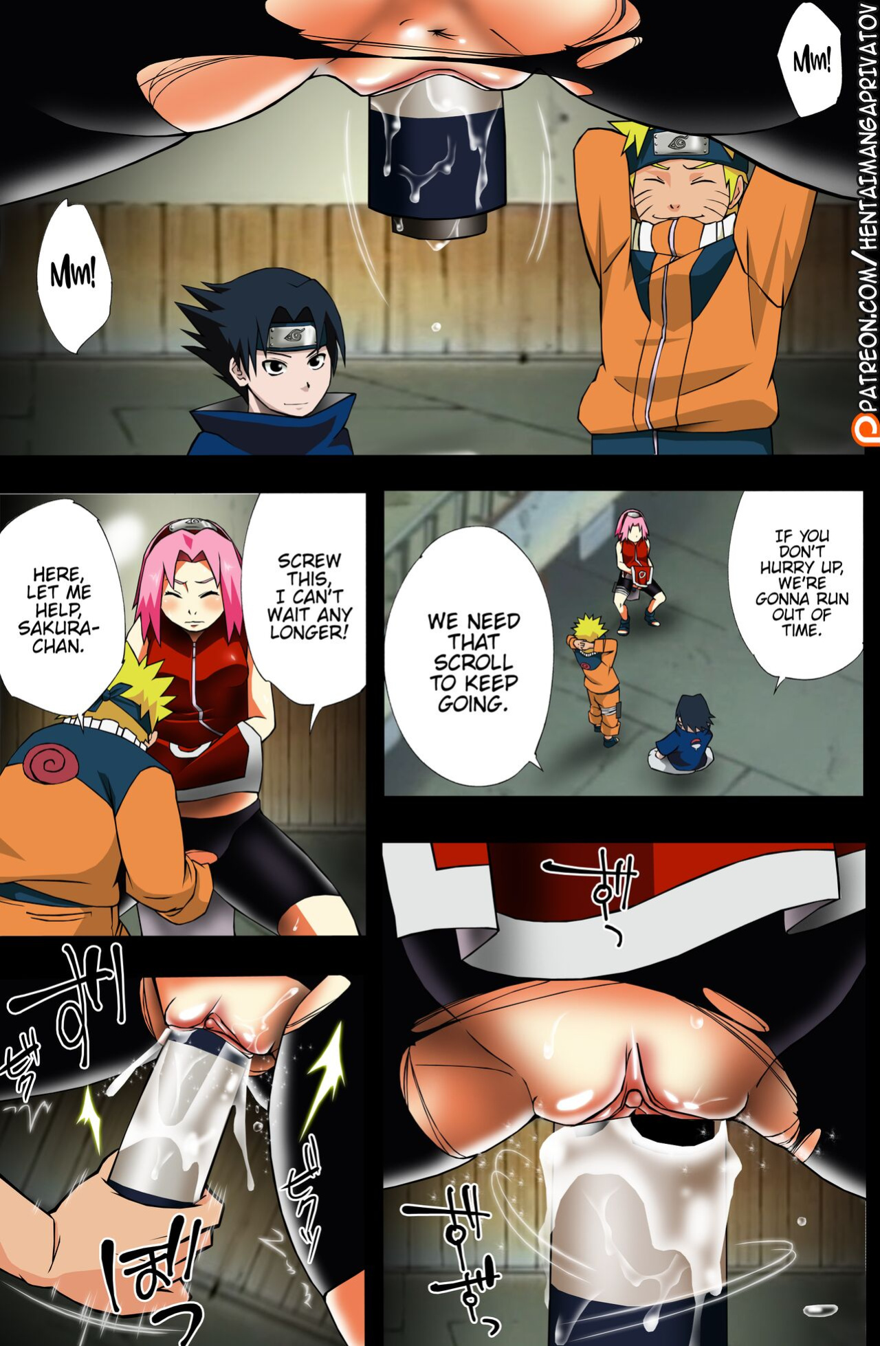 (C96) [Karakishi Youhei-dan Shinga (Sahara Wataru)] Nanahan no Himatsubushi (Naruto) [Colorized] [Privatov]